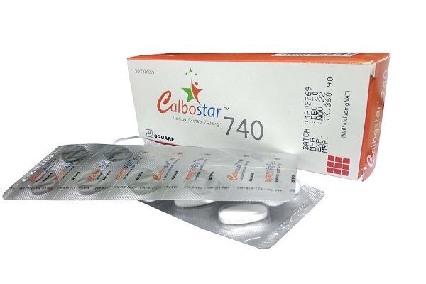 Picture of Tablet Calbostar 740mg